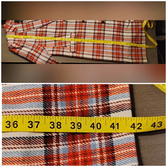 J. crew Alfie topcoat Ivory Red in Vintage Plaid Italian Wool Coat Size 14 - Picture 6 of 15